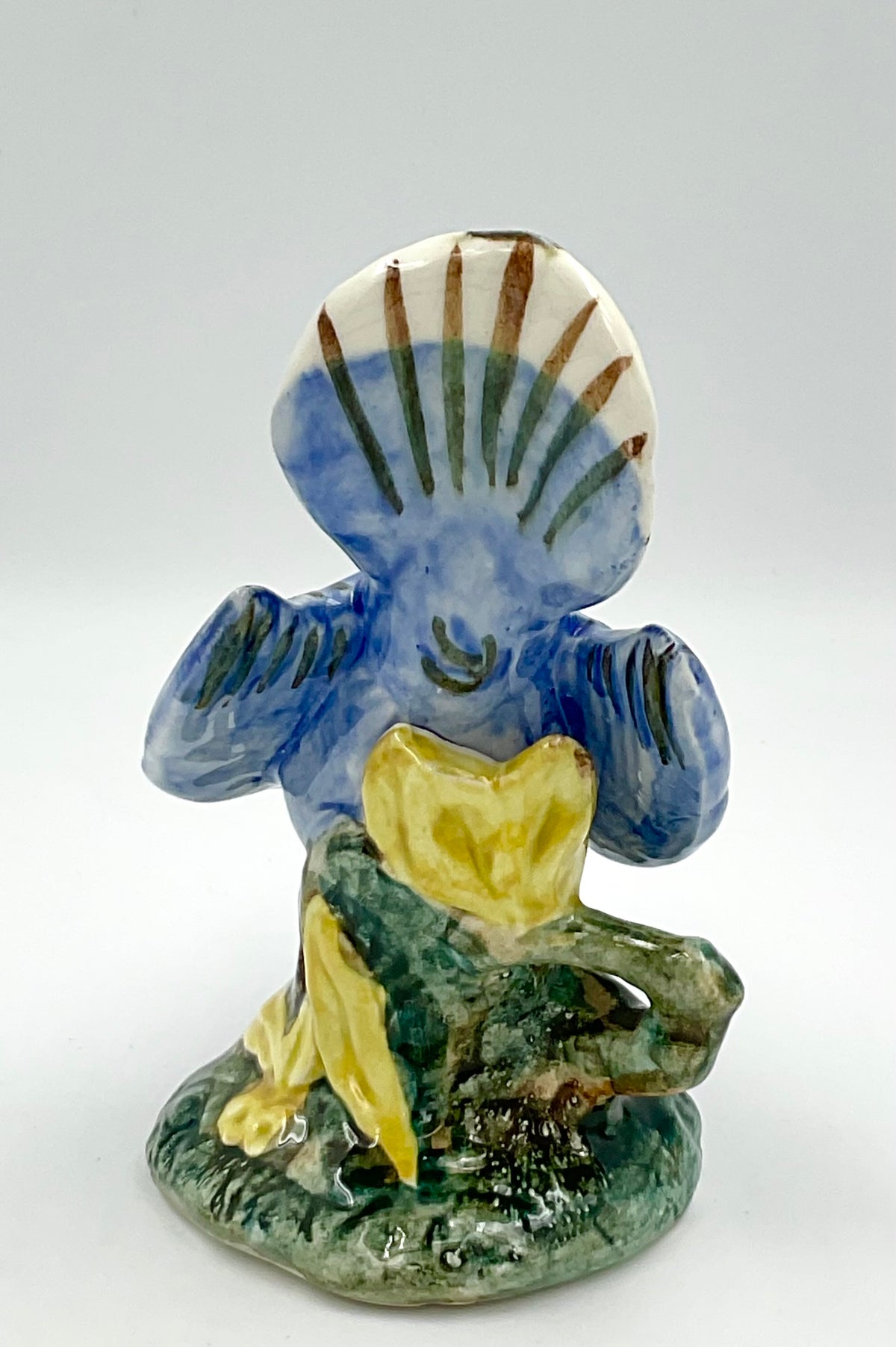 Vintage Stangl Pottery Cerulean Warbler Bird Figurine #3456
