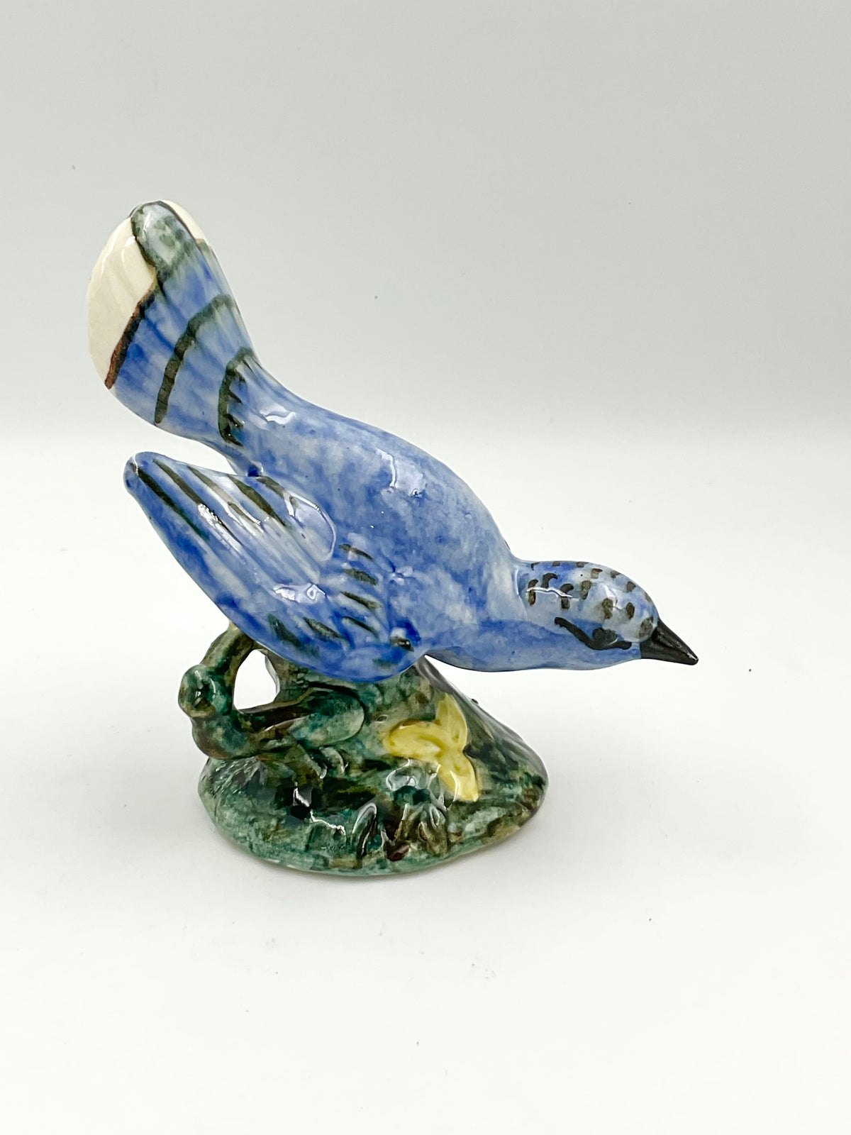 Vintage Stangl Pottery Cerulean Warbler Bird Figurine #3456