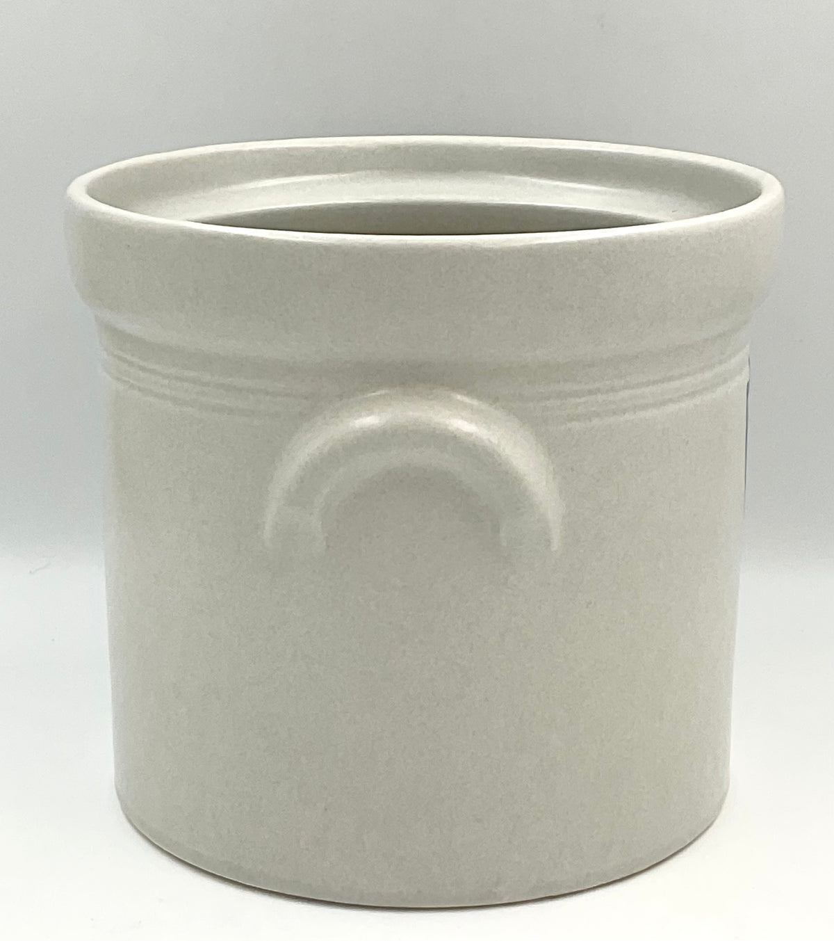 Vintage Pfaltzgraff Yorktowne Keystone #3 Crock | Stoneware Utensil Holder