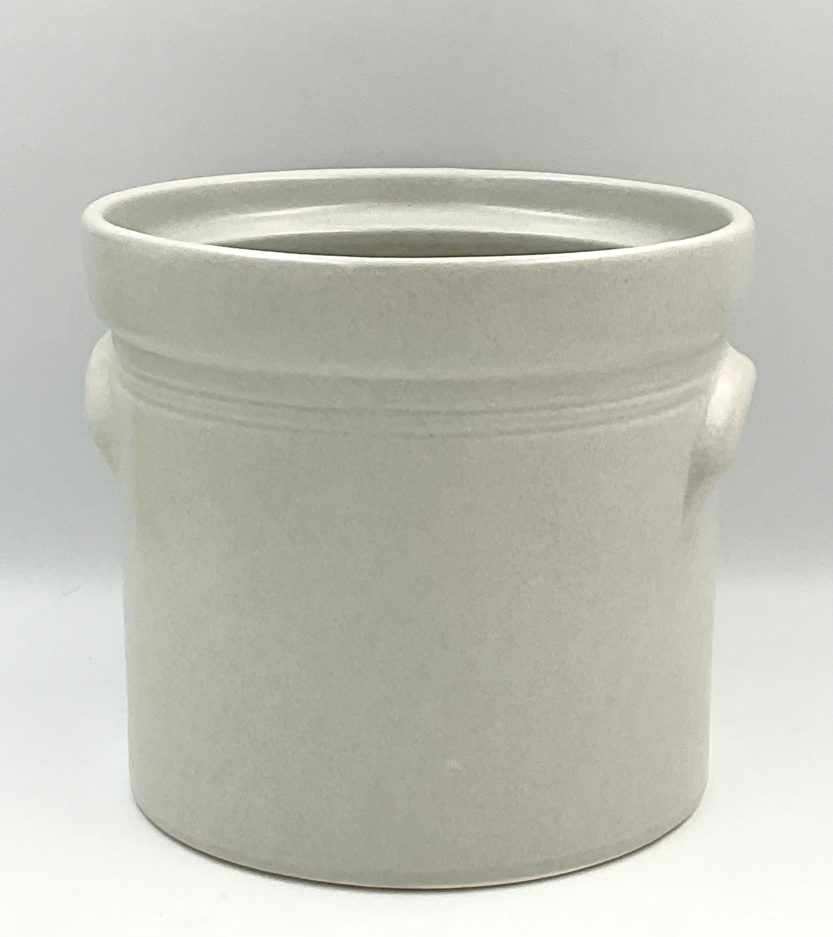Vintage Pfaltzgraff Yorktowne Keystone #3 Crock | Stoneware Utensil Holder