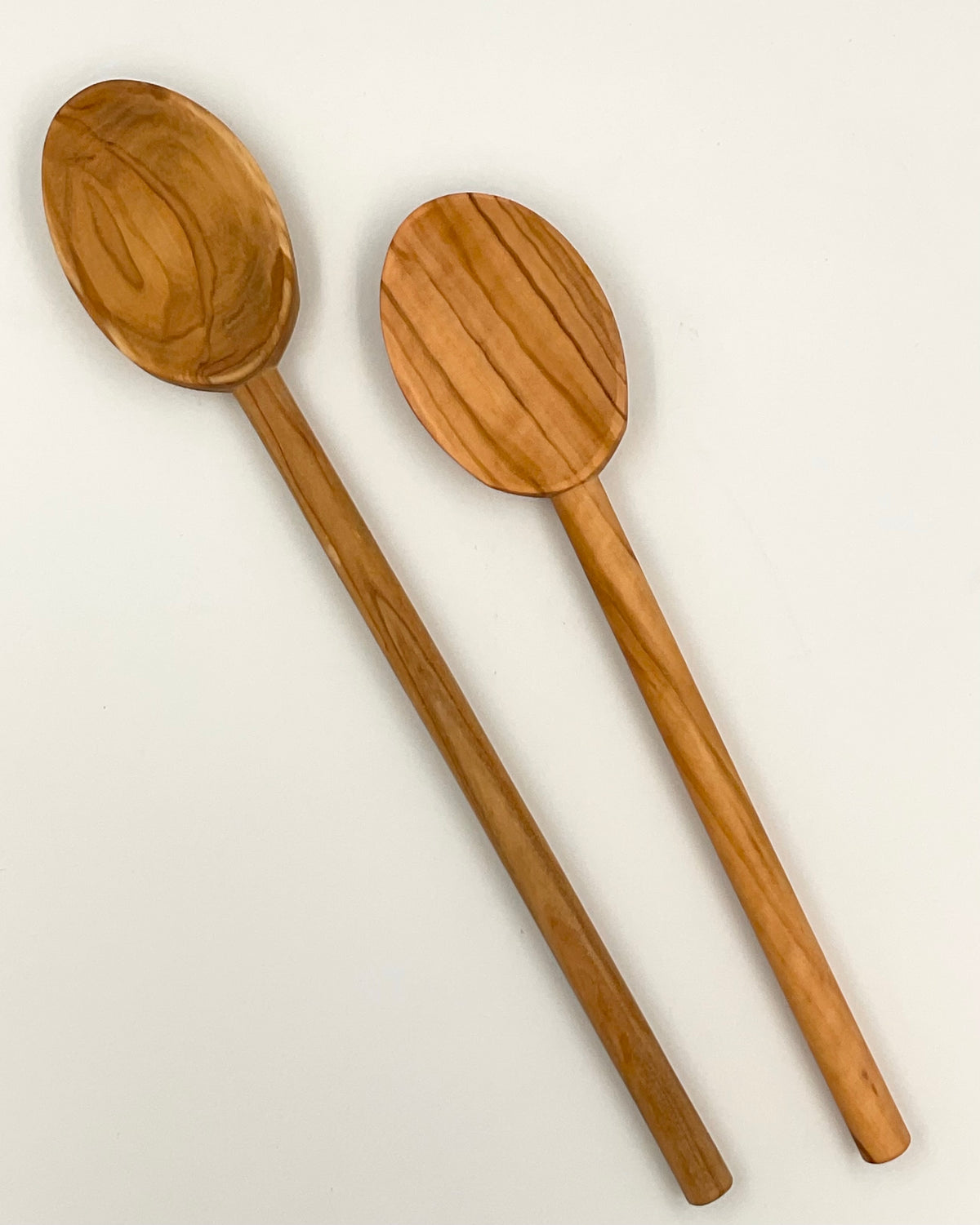 Italian Olive Wood Cooking Spoon, 12 Inch | Eddingtons