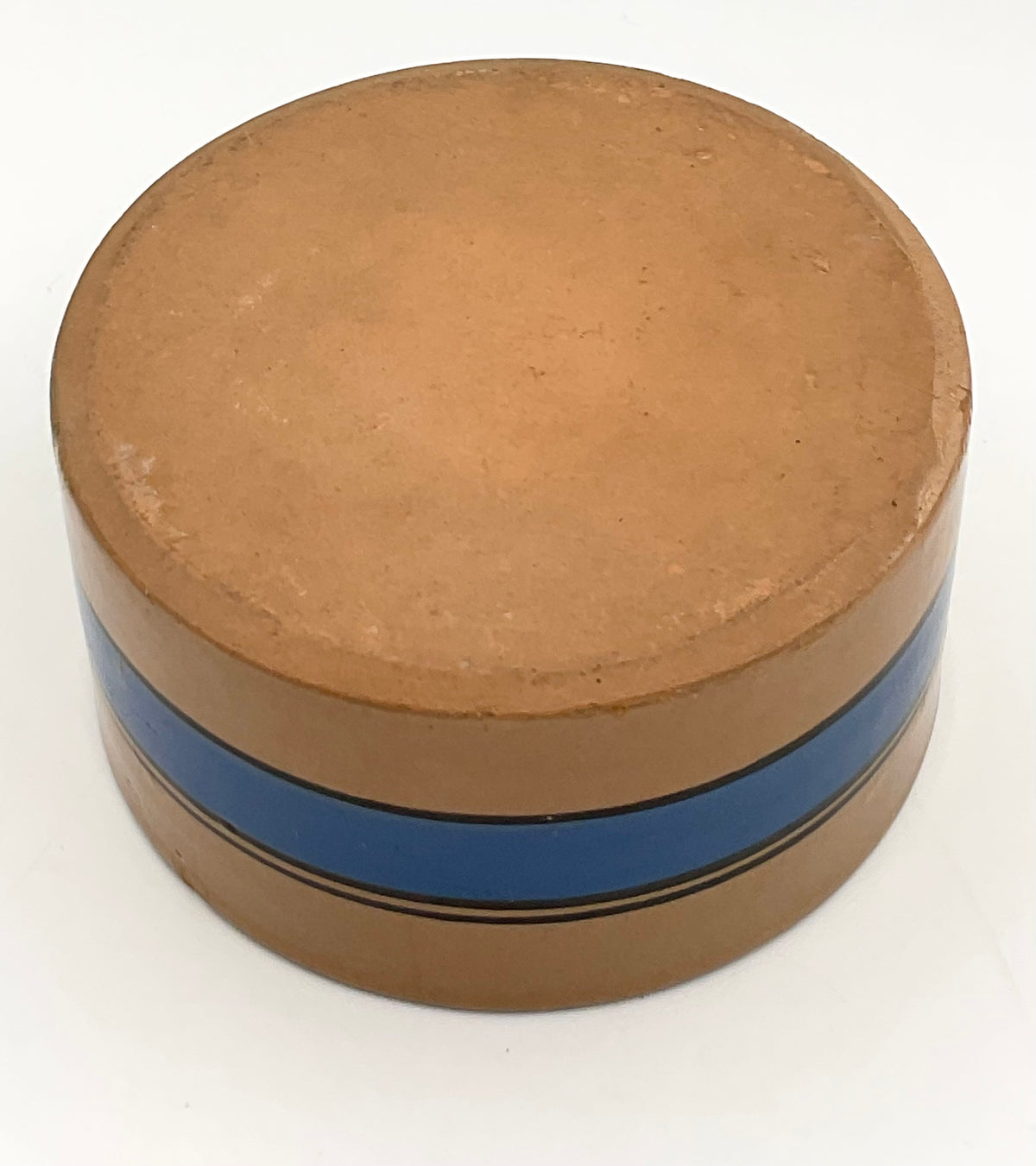 Blue Banded Stoneware Bowl | Pet Bowl Style 5"