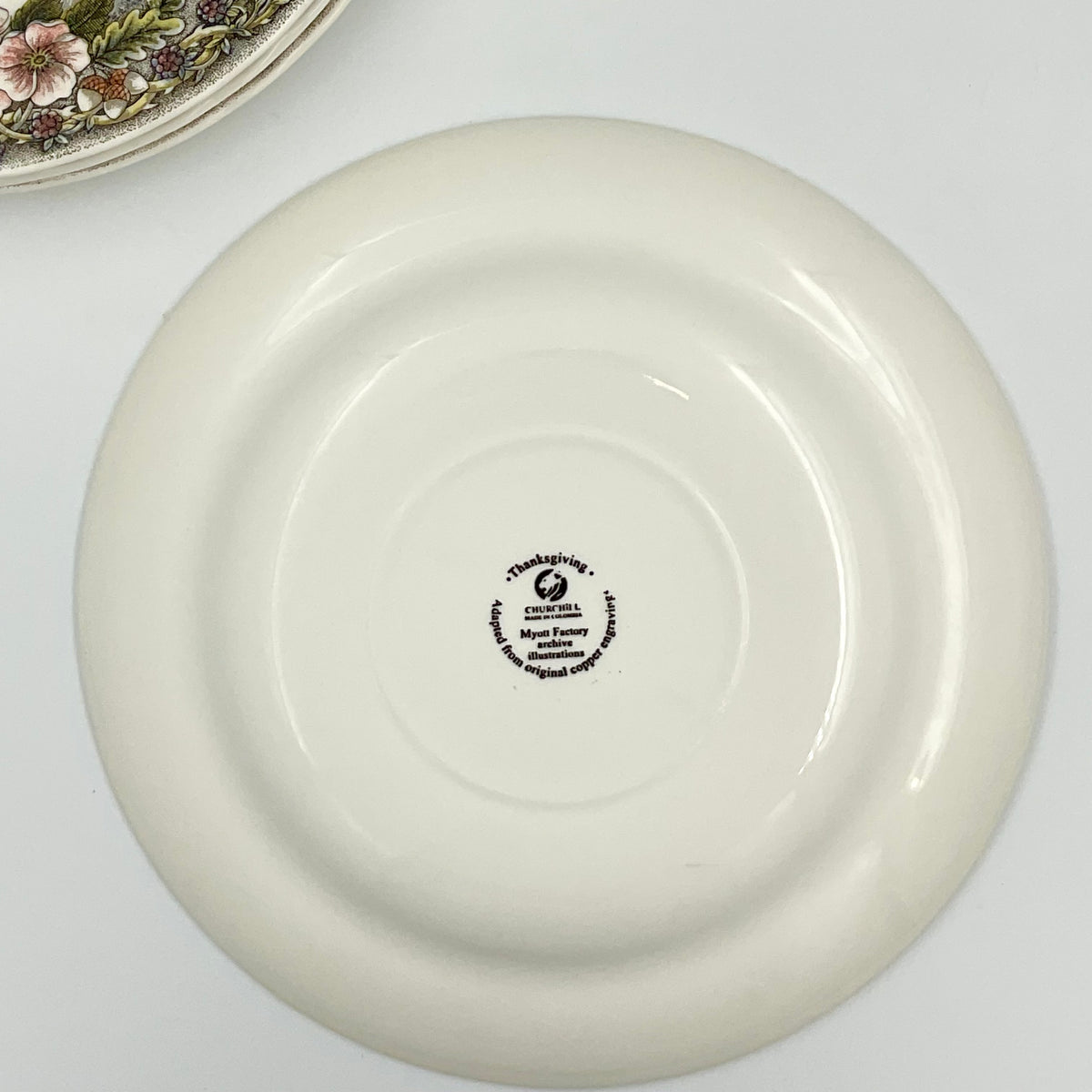 Churchill Thanksgiving Turkey 10-Inch Dinner Plates, Set of 4