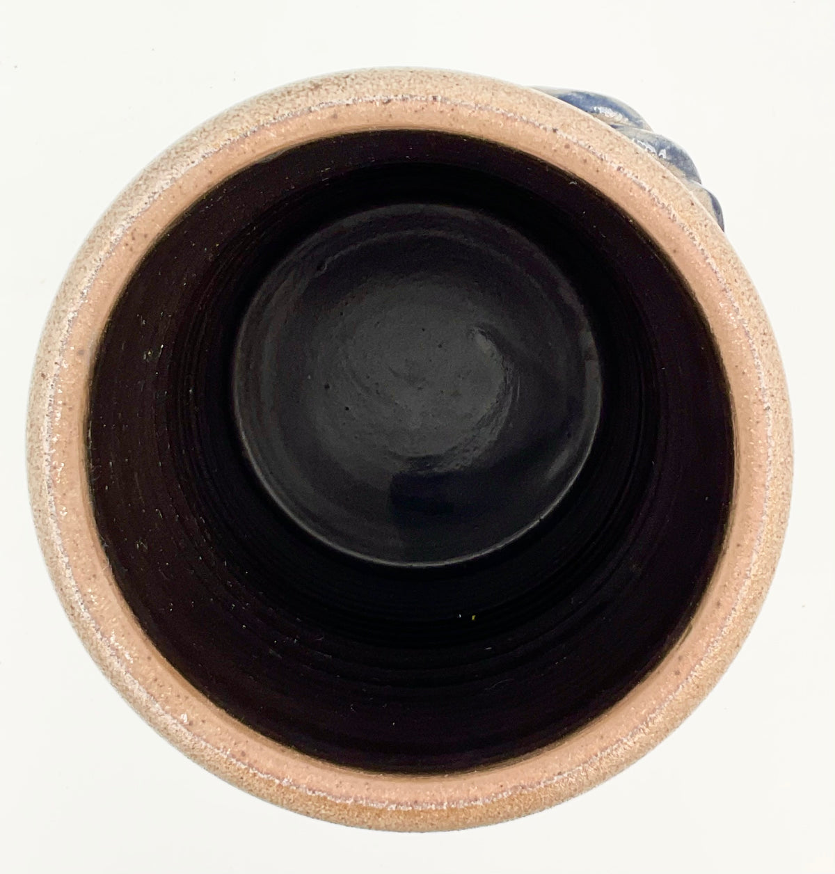 Interior detail of Rowe Pottery Works vase