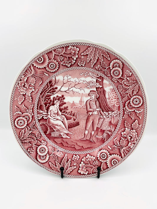 Vintage Spode Georgian Series ‘Woodman’ Archive Collection Plate