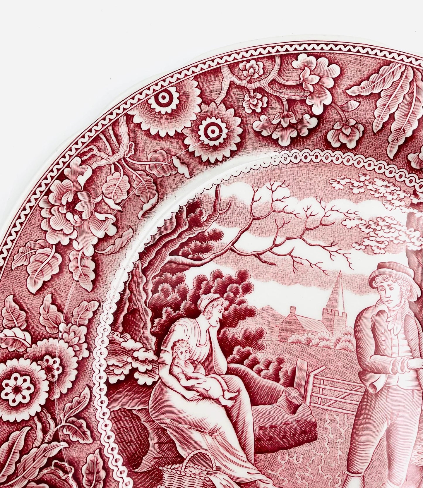 Vintage Spode Georgian Series ‘Woodman’ Archive Collection Plate