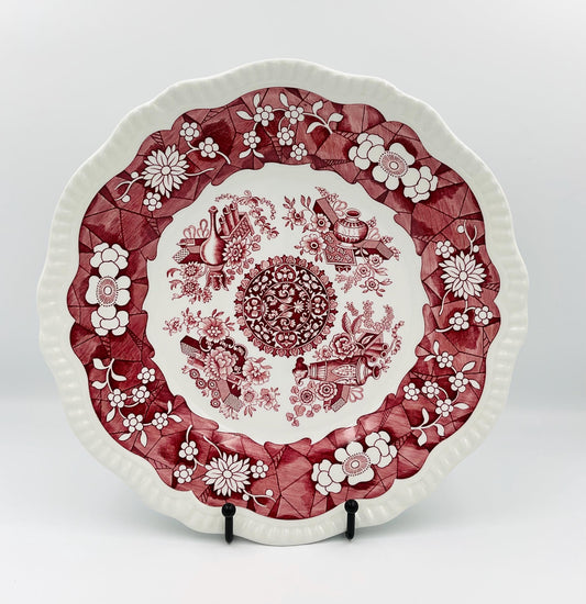 Vintage Spode Regency ‘Trophies’ Archive Collection Plate