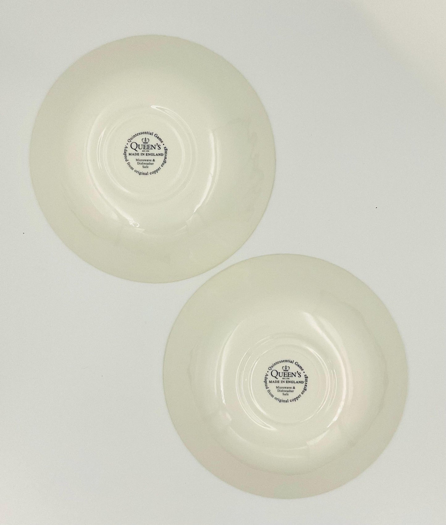 Queen’s Quintessential Game Mallard Duck Serving Bowl - Set of Two